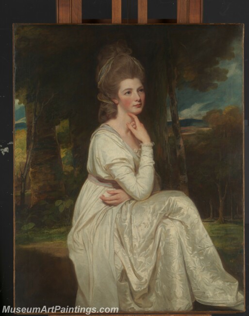 George Romney Lady Elizabeth Stanley Countess of Derby Painting