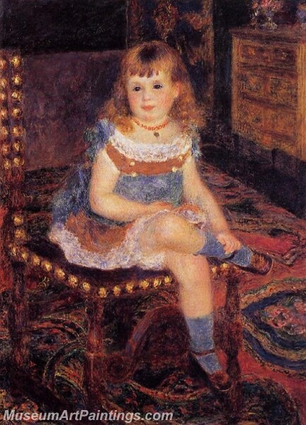 Georgette Charpentier Seated Painting