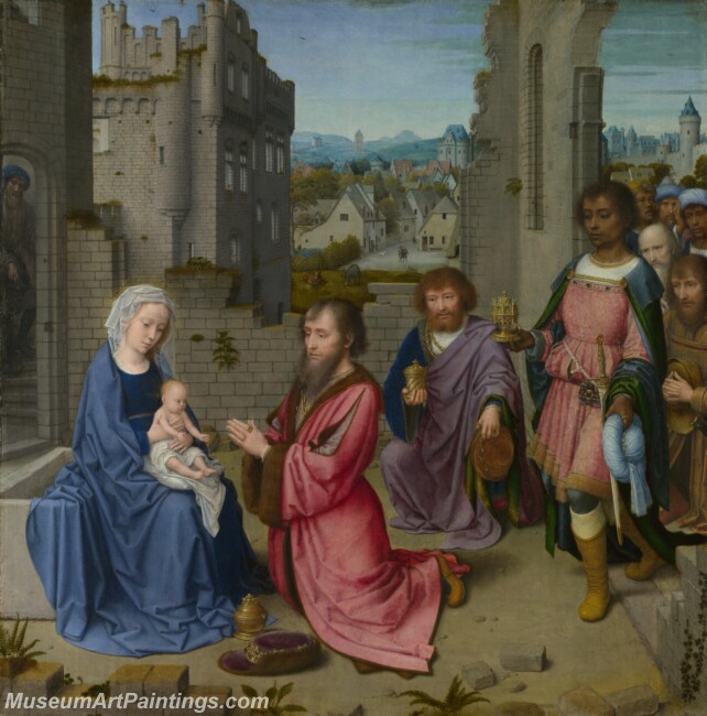 Gerard David Adoration of the Kings Painting