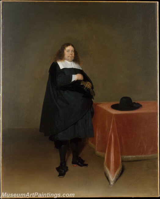 Gerard ter Borch Burgomaster Jan van Duren Painting