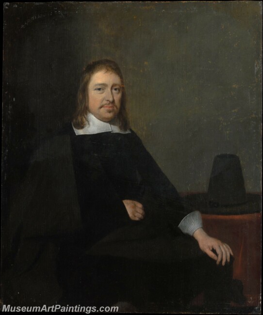 Gerard ter Borch Portrait of a Seated Man Painting