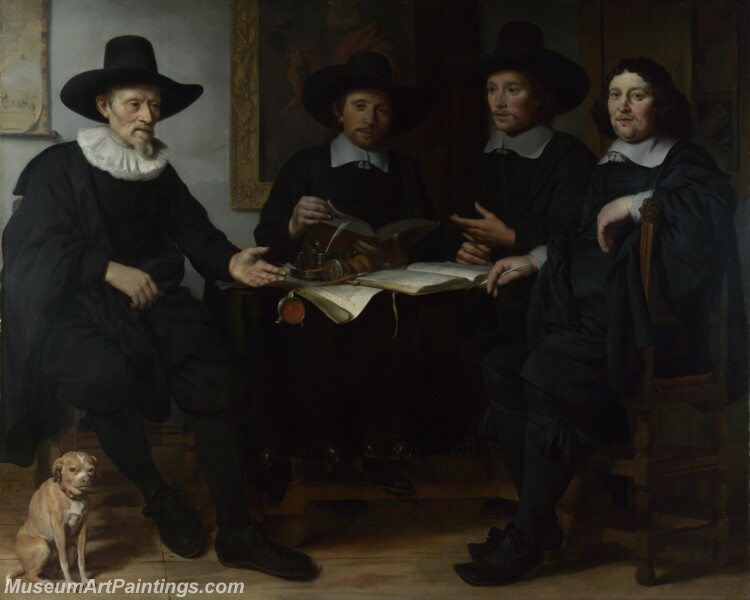 Gerbrand van den Eeckhout Group Portrait Painting