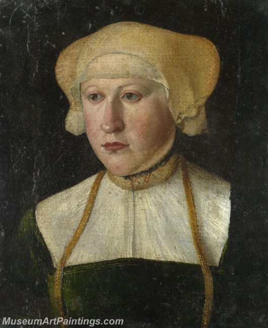 German Portrait of a Woman Painting