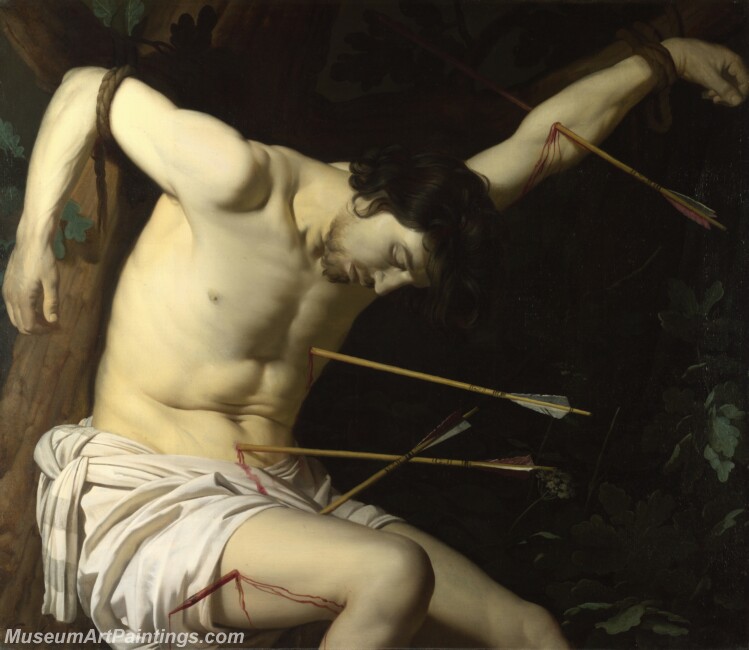 Gerrit van Honthorst Saint Sebastian Painting