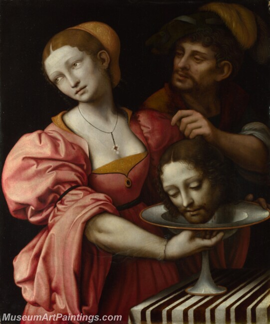 Giampietrino Salome Painting