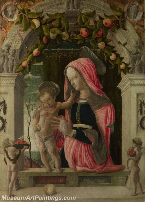 Giorgio Schiavone The Virgin and Child Painting