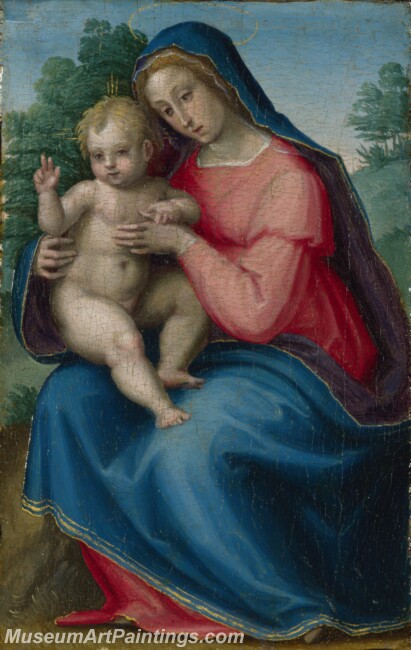 Giovanni Antonio Sogliani The Madonna and Child Painting