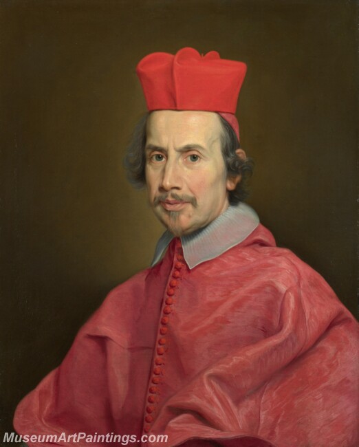 Giovanni Battista Gaulli Baciccio Portrait of Cardinal Marco Gallo Painting