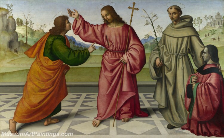 Giovanni Battista da Faenza The Incredulity of Saint Thomas Painting