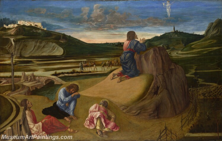 Giovanni Bellini The Agony in the Garden Painting