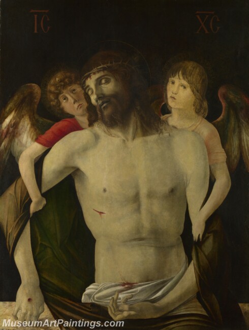 Giovanni Bellini The Dead Christ supported by Angels Painting