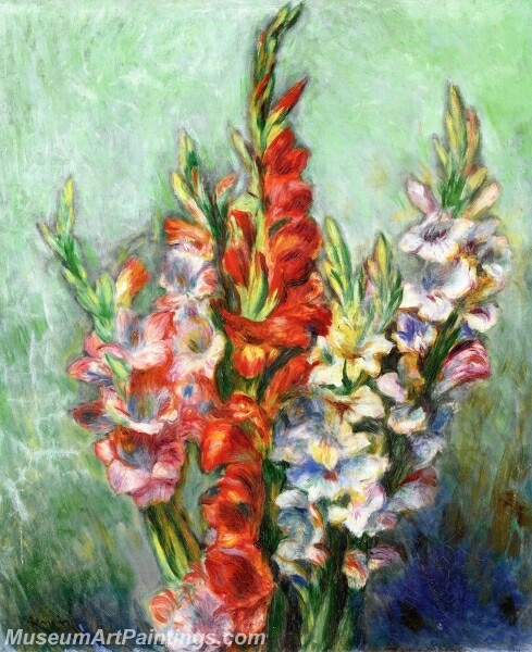 Gladiolas Painting