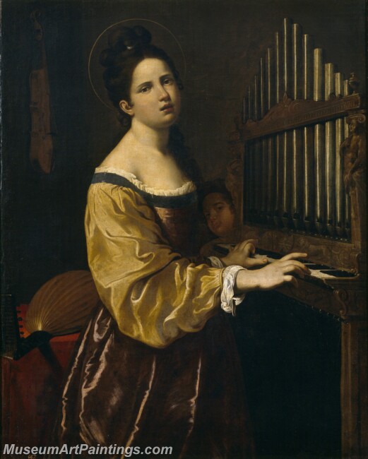 Grammatica Antiveduto della Santa Cecilia Painting