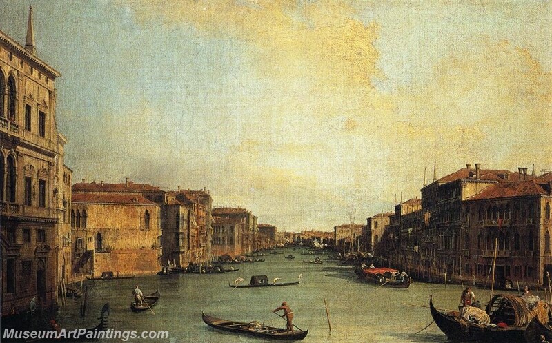 Grand Canal from the Palazzo Balbi Painting