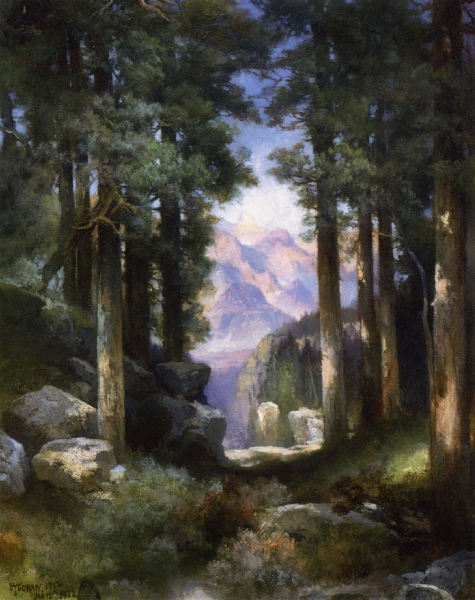 Grand Canyon of the Colorado by Thomas Moran