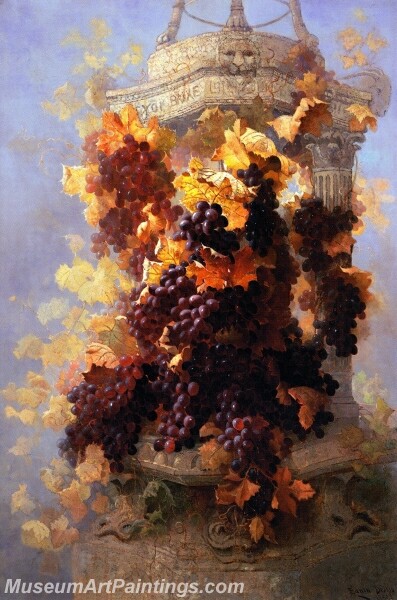 Grapes and Architecture Painting