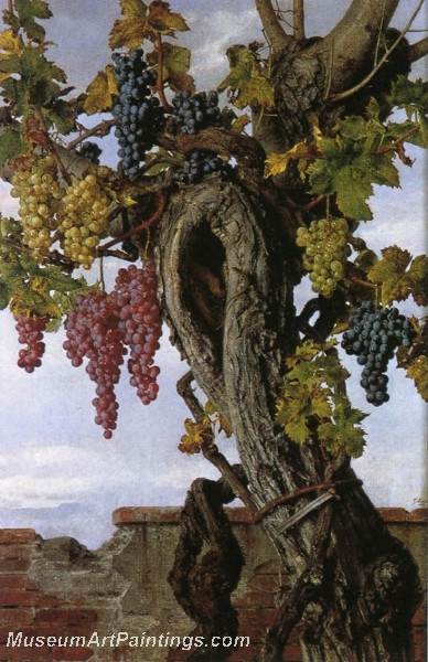 Grapevine with a Lizard by Giorgio Lucchesi