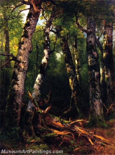 Group of Trees Painting