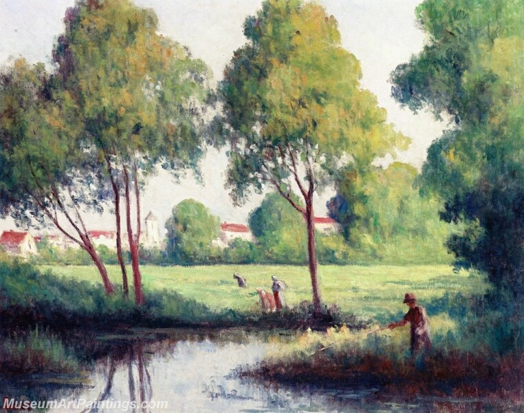 Guernes Landscape Painting