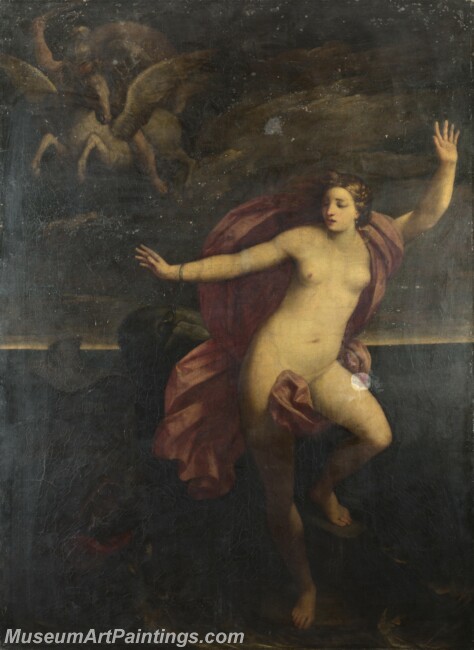 Guido Reni Perseus and Andromeda Painting