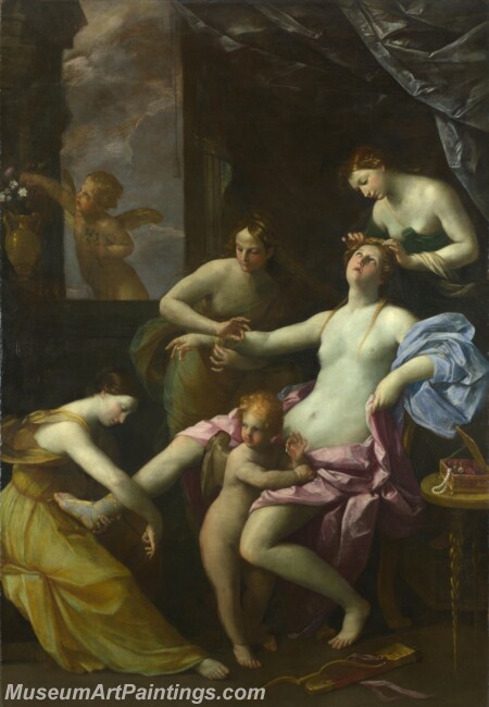 Guido Reni The Toilet of Venus Painting