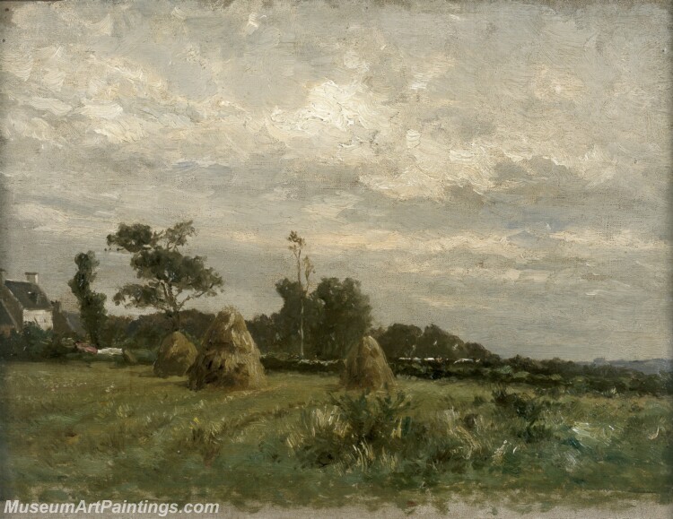 Haes Carlos de Granja en las cercanias de Douarnenez Painting