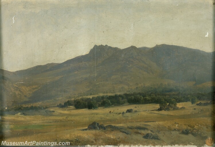 Haes Carlos de Valle en la sierra del Guadarrama Painting