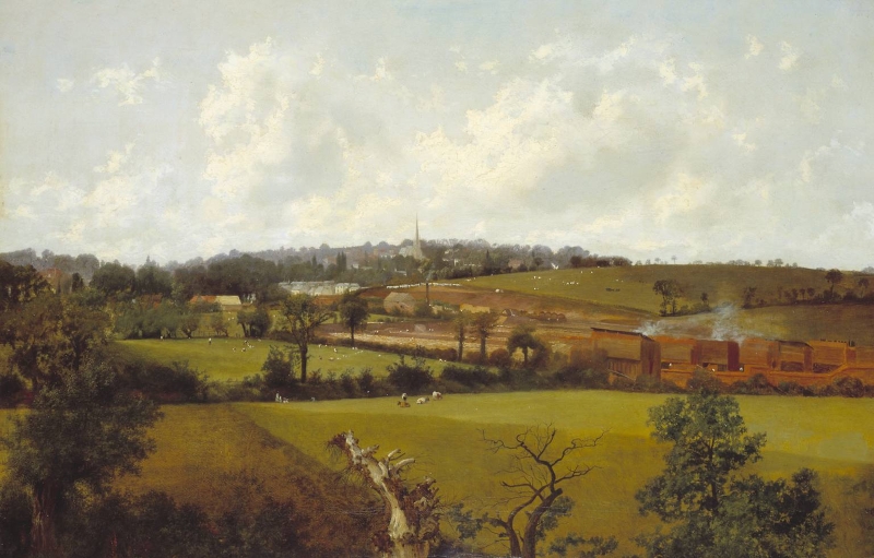 Hampstead from the South East by Alfred Clint