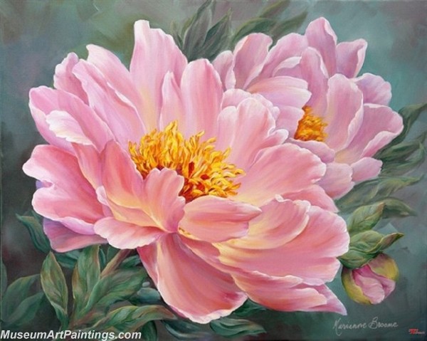 Hand Painted Flower Paintings 044