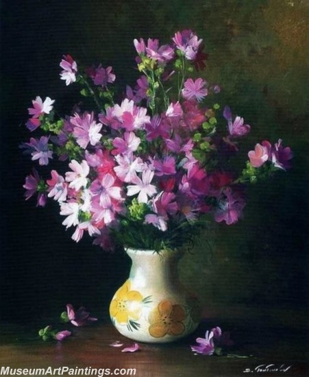 Hand Painted Flower Paintings 055