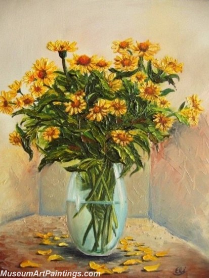 Hand Painted Flower Paintings 060