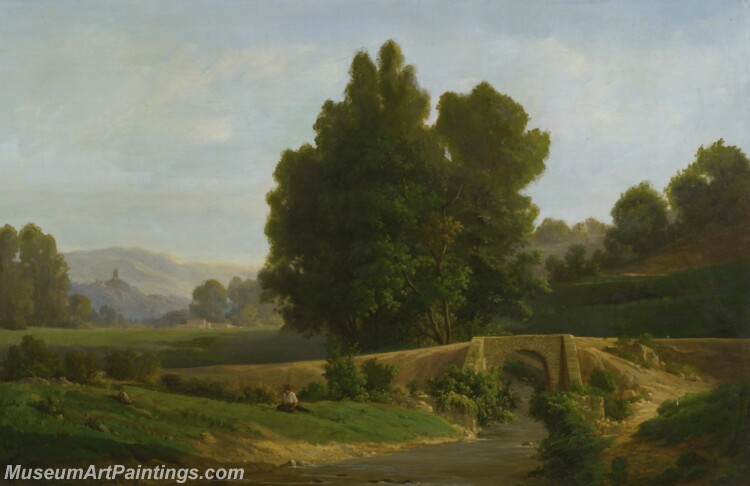 Handmade Classical Landscape Oil Painting A1059