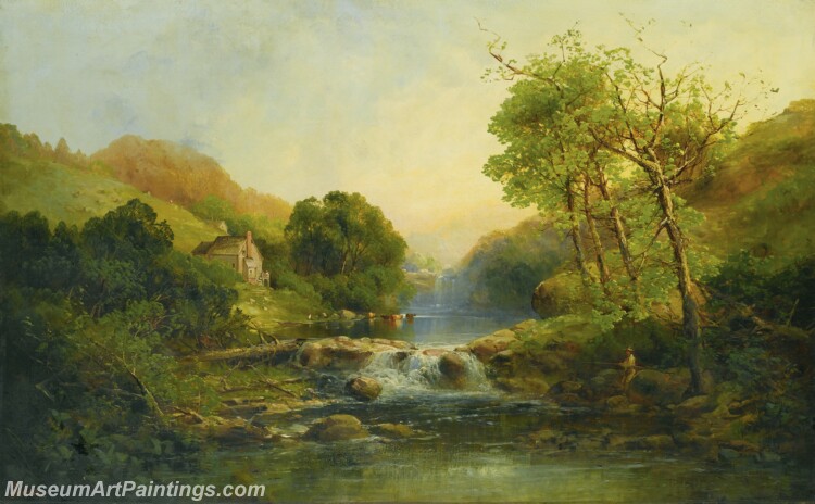 Handmade Classical Landscape Oil Painting A1090