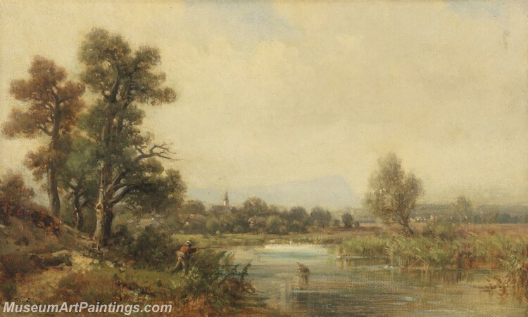 Handmade Classical Landscape Oil Painting A1219