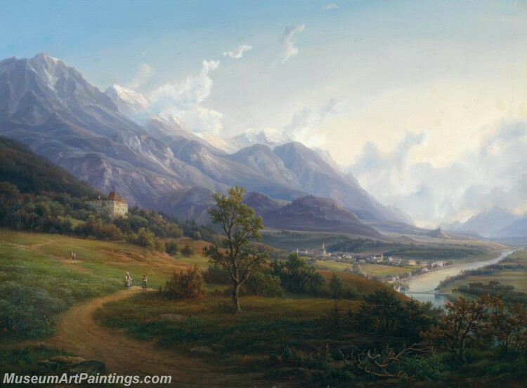 Handmade Classical Landscape Oil Painting A132