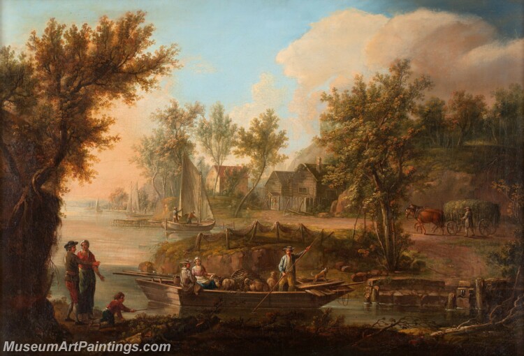 Handmade Classical Landscape Oil Painting A1441