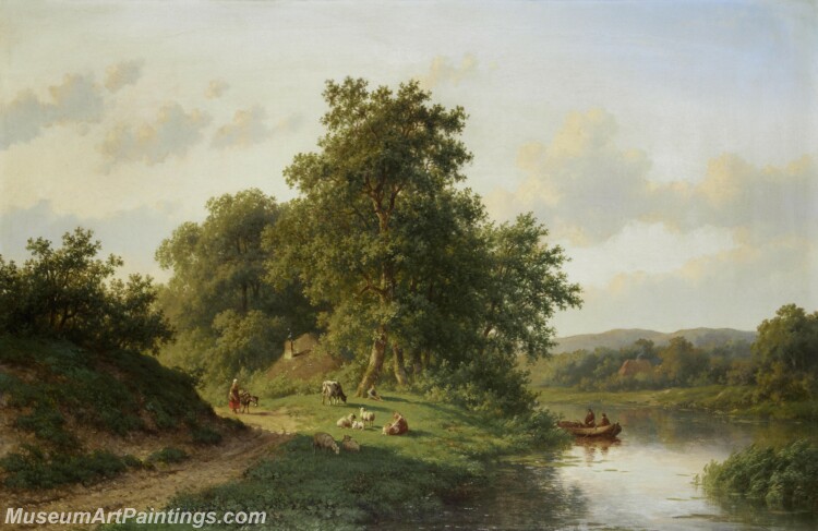 Handmade Classical Landscape Oil Painting A190