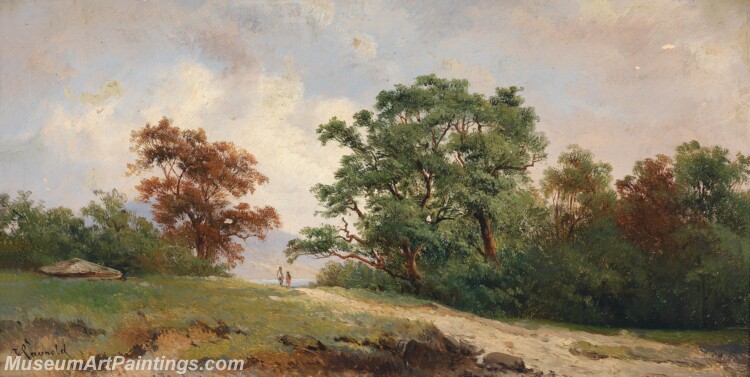 Handmade Classical Landscape Oil Painting A246