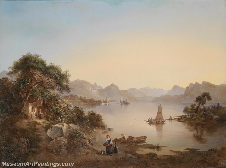 Handmade Classical Landscape Oil Painting A604