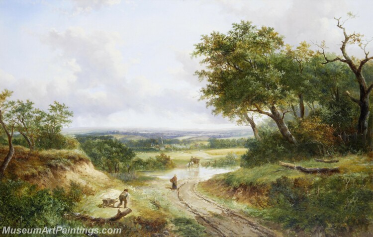 Handmade Classical Landscape Oil Painting A622