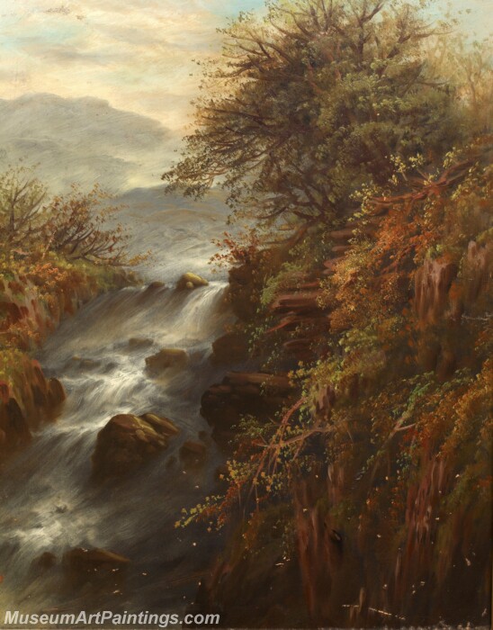 Handmade Classical Landscape Oil Painting A674