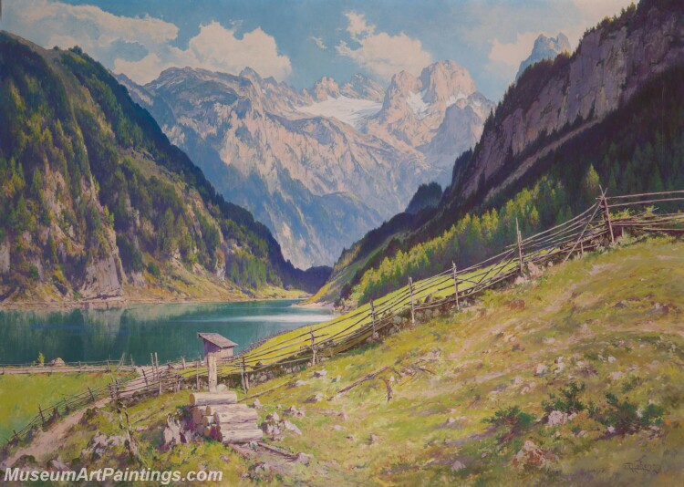 Handmade Classical Landscape Oil Painting A792