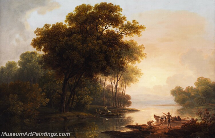 Handmade Classical Landscape Oil Painting A866