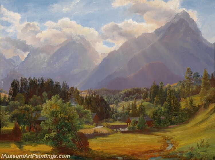 Handmade Classical Landscape Oil Painting A879