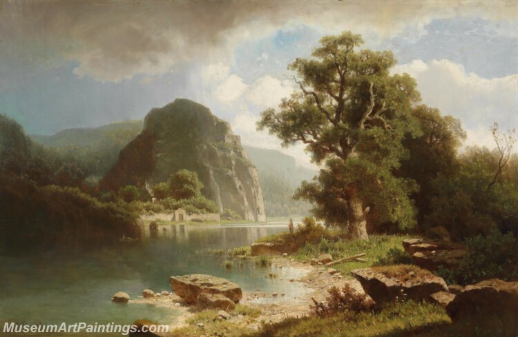 Handmade Classical Landscape Oil Painting A919