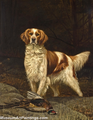 Handmade Dog Portrait Oil Paintings MA016
