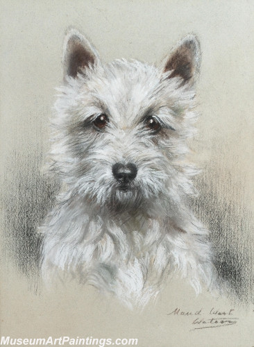 Handmade Dog Portrait Oil Paintings MA042