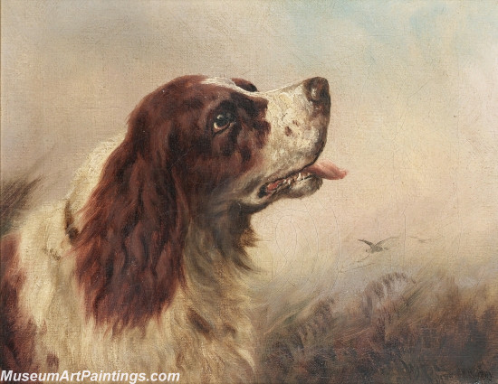 Handmade Dog Portrait Oil Paintings MA091