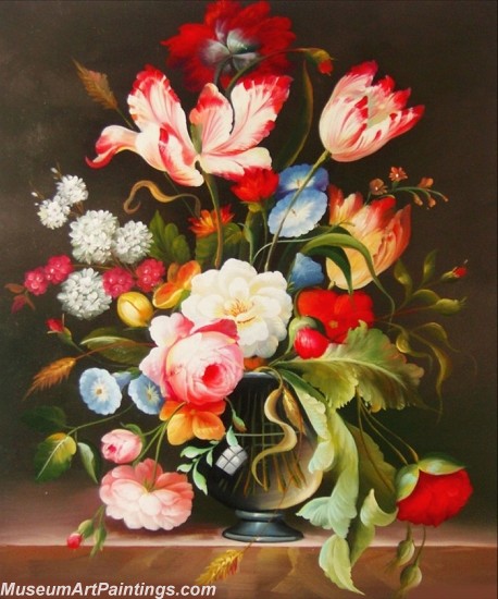 Handmade Flower Oil Painting 006