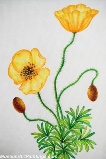 Handmade Flower Oil Painting 027